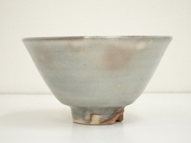 Ｔ１１３　茶碗　『萩茶碗』『青龍山　古谷開真』　共箱　抹茶碗　茶道具 T113茶碗『萩茶碗』『青龍山古谷開真』共箱抹茶碗茶道具